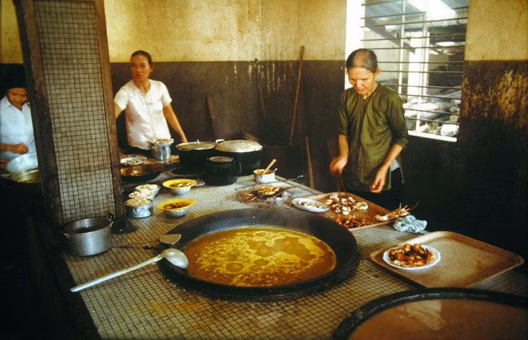 Bếp ăn của bệnh viện.