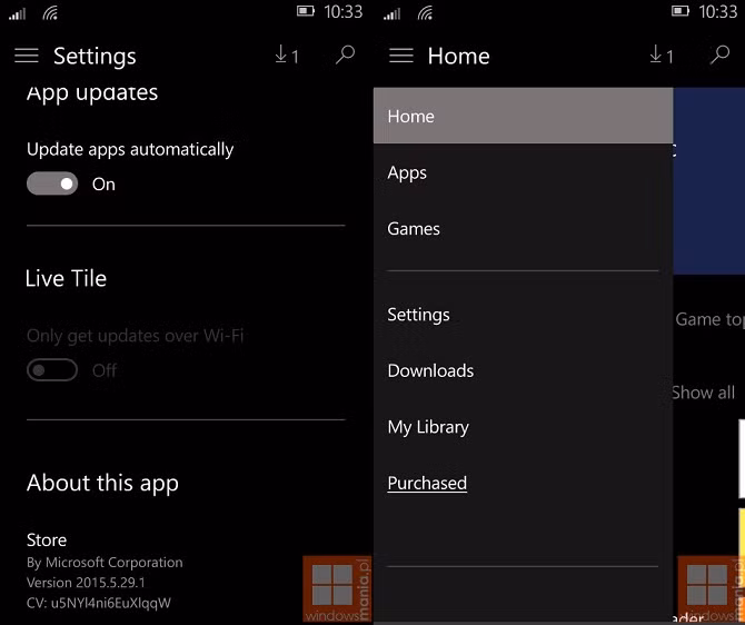 Windows 10 Mobile theo như những hình ảnh rò rỉ đang là bản build 101134 với những tính năng mới như cho phép ghim các website trên trình duyệt Microsoft Edge vào màn hình Home Screen.