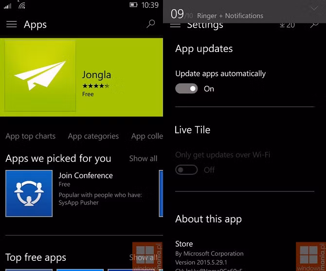 Theo như những ảnh chụp mới nhất vừa được trang công nghệ Windowsmania của Ba Lan tiết lộ, giao diện Windows 10 Mobile đã hoàn thiện khá tốt.