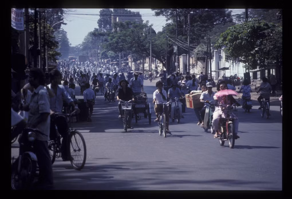 Trên đường Xô Viết Nghệ Tĩnh.