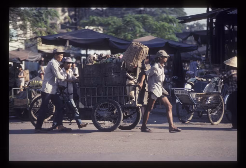 Trên đường Trần Hưng Đạo.