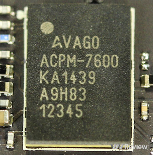 Chip khuếch đại công suất sóng 2G/3G của Avago Technologies (Mỹ), tập đoàn vừa mua lại hãng bán dẫn Broadcomm với giá 37 tỷ USD.