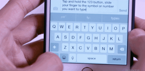 2. Nhập các chữ số và biểu tượng bằng một nút riêng.