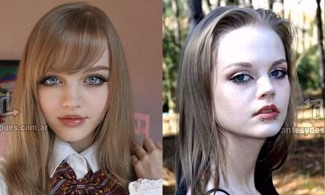 Sau khi một số bức ảnh mặt mộc của búp bê sống Kotakoti ngoài đời thực bị phát tán trên mạng, nhiều fan đã tỏ vẻ thất vọng. Mọi người nhận ra vẻ ngoài xinh đẹp thường thấy của nàng búp bê sống chỉ là sản phẩm của photoshop. Ảnh: Czariflores.