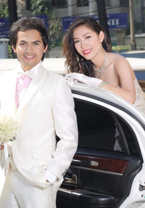 Năm 2017, vợ chồng Đức Tiến quyết định dừng công việc để tập trung cho việc sinh con. Ảnh: Người Lao Động.