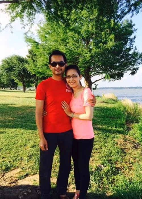 Tháng 7/2020, vợ chồng Đức Tiến chào đón con gái gia nhập tổ ấm. Ảnh: Khám Phá.