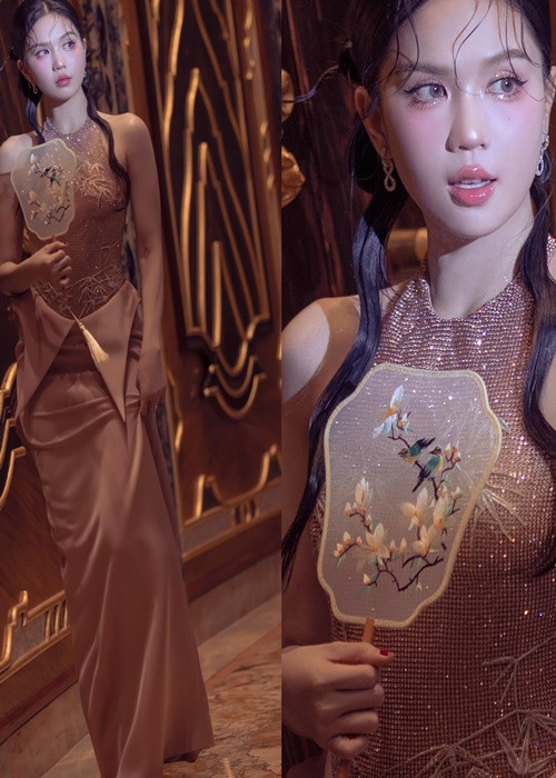 Gần đây, Ngọc Trinh tích cực tham gia các sự kiện.