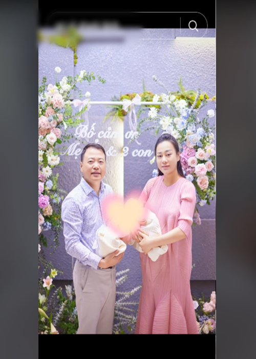 Nữ diễn viên rất bất ngờ về bữa tiệc.