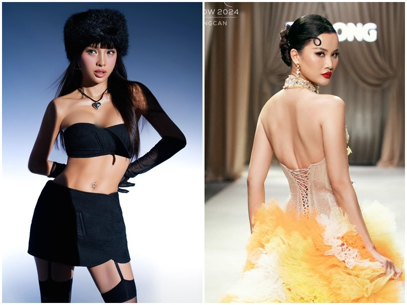 Huong Ly phan ung the nao khi bi Phuong Trinh Jolie che voc dang?