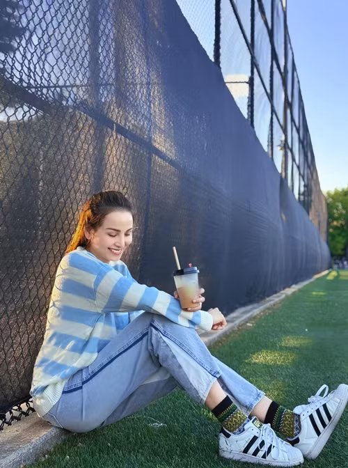 Hoa hau Diem Huong tre nhu gai doi muoi sau khi tai hon