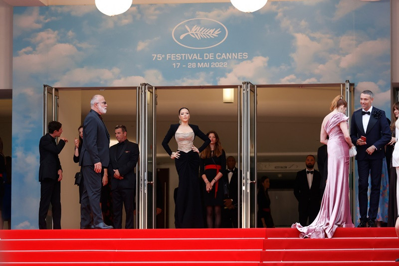 Năm 2023, Lý Nhã Kỳ vắng mặt ở Cannes vì không sắp xếp được công việc. Ảnh: Phụ Nữ TP HCM.