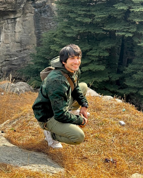 Nam diễn viên chia sẻ, anh muốn khám phá những địa điểm mới. Ảnh: FBNV.