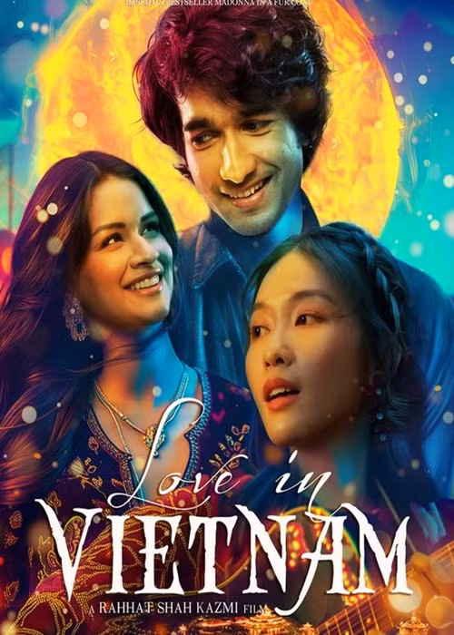 Trong phim mới, Khả Ngân và Shantanu Maheshwari vào vai đôi tình nhân. Cả hai sẽ nói tiếng Anh hoàn toàn. Ảnh: VTV.