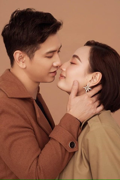 "Cuộc đời sẽ không mãi một màu xanh. Mong em, vẫn mãi là người ngồi bên anh", Đỗ An nhắn nhủ Lê Thúy.