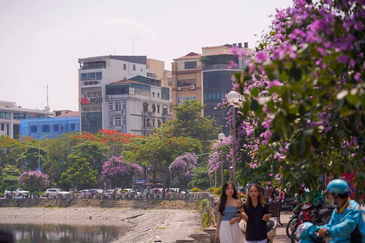 Hình ảnh ghi lại vào sáng 14/5.
