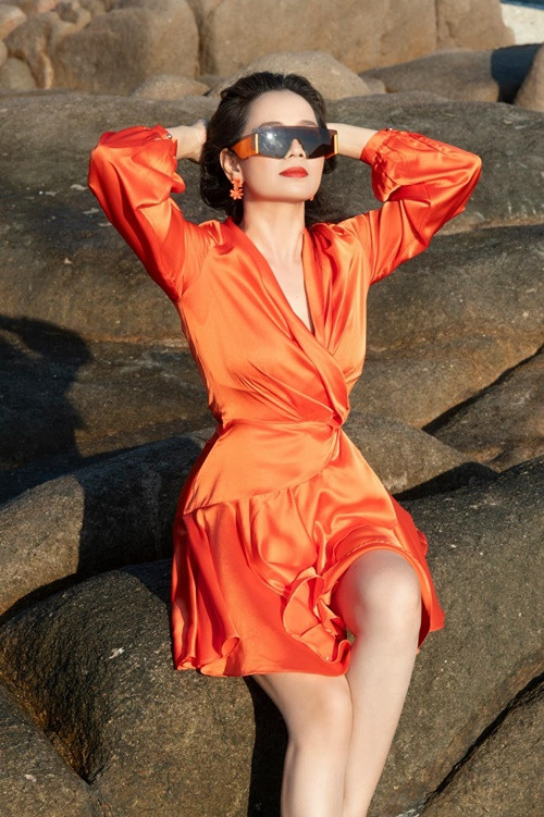 Hoài An hài lòng với cuộc sống hiện tại.