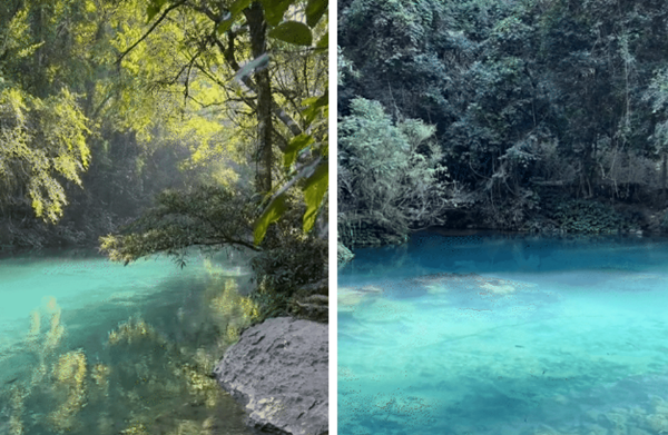 Check-in “nang tho” tai con suoi dep xanh ngat mot mau