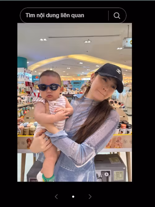 Bé Mỡ được xem là em bé hot bậc nhất Vbiz hiện tại.