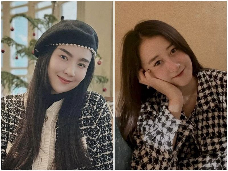 Mai Ngọc và Nga Anh đều sở hữu nhan sắc xinh đẹp, vóc dáng thon gọn.