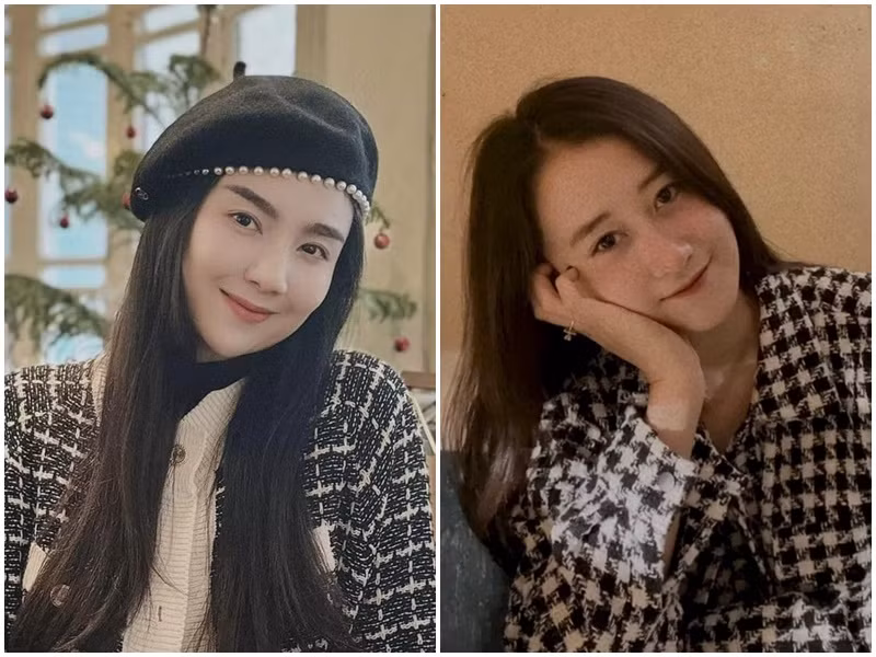 Mai Ngọc và Nga Anh đều sở hữu nhan sắc xinh đẹp, vóc dáng thon gọn.