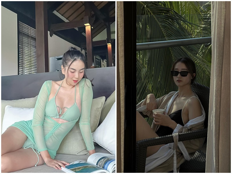 Nga Anh từng lọt top 10 cuộc thi Press Beauty 2016 còn Mai Ngọc được mệnh danh là MC thời tiết xinh đẹp nhất của VTV.