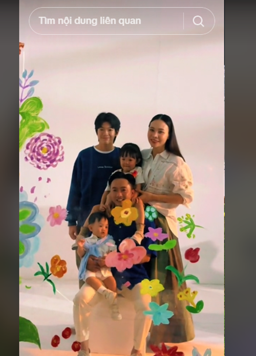 Cường Đô la và Đàm Thu Trang có hai con chung, đủ nếp đủ tẻ.