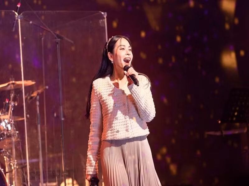 Tuy nhiên, một thời gian sau khi đắt show, Ngọc Mai liên tục vướng ồn ào khiến hình ảnh và tên tuổi bị ảnh hưởng. Ảnh: FBNV.