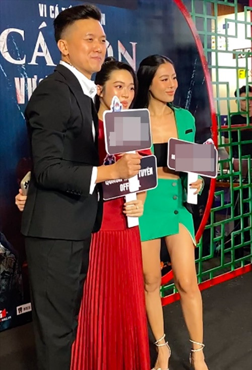 Sau khi chia tay, Nam Thư và Quách Ngọc Tuyên giữ mối quan hệ bạn bè tốt đẹp. Quách Ngọc Tuyên khẳng định vợ không ghen với Nam Thư. Ảnh: Saostar.