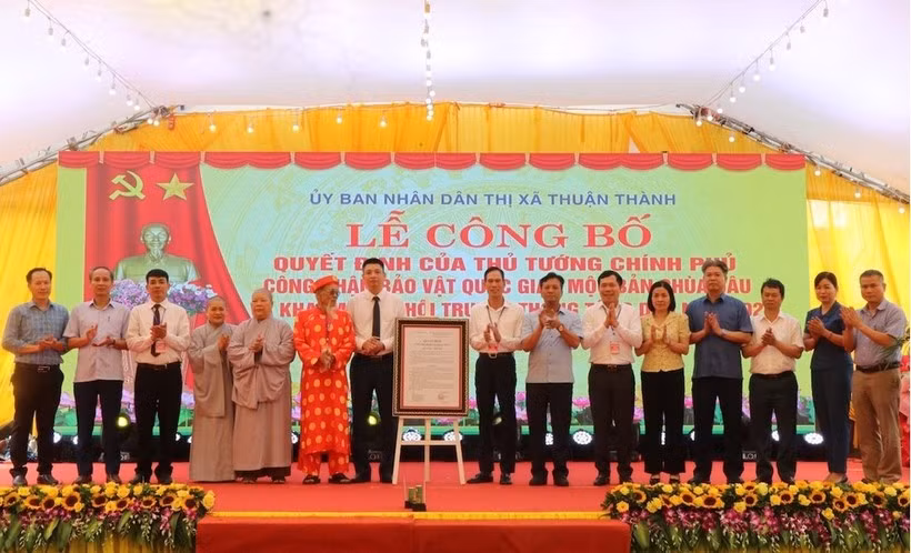 Kham pha bao vat quoc gia moc ban chua Dau o Bac Ninh-Hinh-2