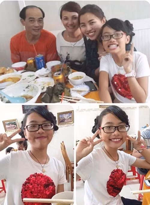 Mẹ Phương Mỹ Chi bán chè ở đầu ngõ trước khi con gái nổi tiếng. Ảnh: Một Thế Giới.