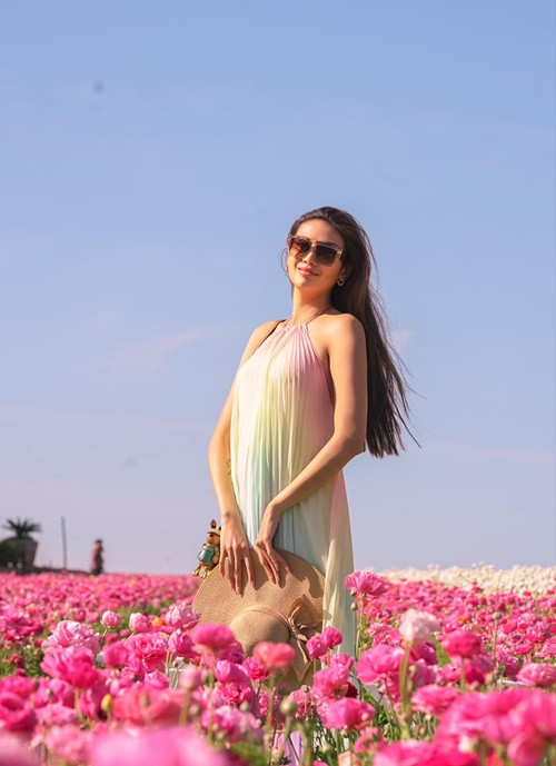 Chân dài gác lại sự nghiệp ở Việt Nam để tập trung lo tổ ấm nhỏ.