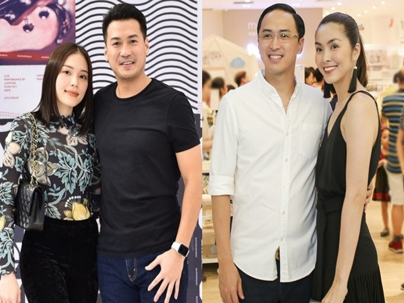 Tăng Thanh Hà và Linh Rin đều hoạt động nghệ thuật trước khi lấy chồng. Cả hai cùng xinh đẹp, khéo léo. Ảnh: Phụ Nữ Việt Nam.