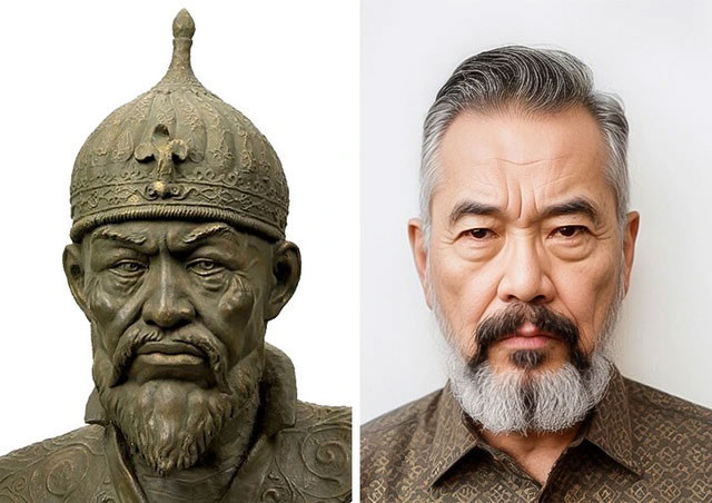 Hoàng đế Tamerlane (Thiếp Mộc Nhi) - Nhà lãnh đạo quân sự lỗi lạc, đã thành lập và cai trị Đế chế Timurid ở và xung quanh Afghanistan , Iran và Trung Á ngày nay.