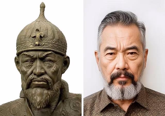 Hoàng đế Tamerlane (Thiếp Mộc Nhi) - Nhà lãnh đạo quân sự lỗi lạc, đã thành lập và cai trị Đế chế Timurid ở và xung quanh Afghanistan , Iran và Trung Á ngày nay.