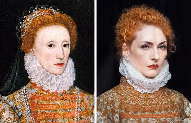 Nữ hoàng Elizabeth I, vị vua cuối cùng của Vương triều Tudor, triều đại cai trị nước Anh từ năm 1485 đến năm 1603.