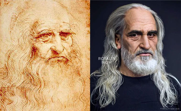 Thiên tài Leonardo de Vinci.