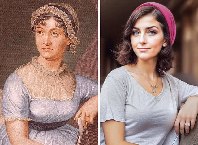 Jane Austen - tiểu thuyết gia người Anh nổi tiếng với các tác phẩm diễn giải, phê bình và bình luận về tầng lớp quý tộc Anh vào cuối thế kỷ 18.