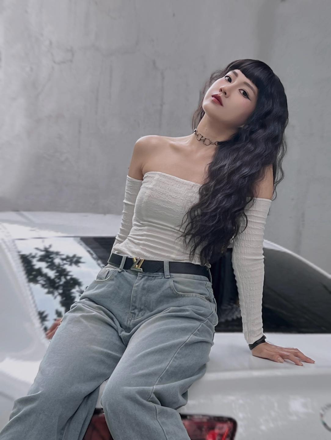 Kiều Trinh được ví như “em gái quốc dân”, sở hữu vẻ đẹp nữ tính, nhẹ nhàng khiến nhiều người say đắm.