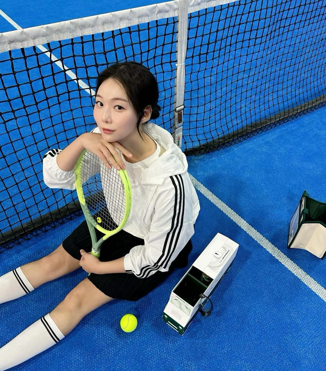 Tennis hay golf là bộ môn được nữ HLV yoga này yêu thích.