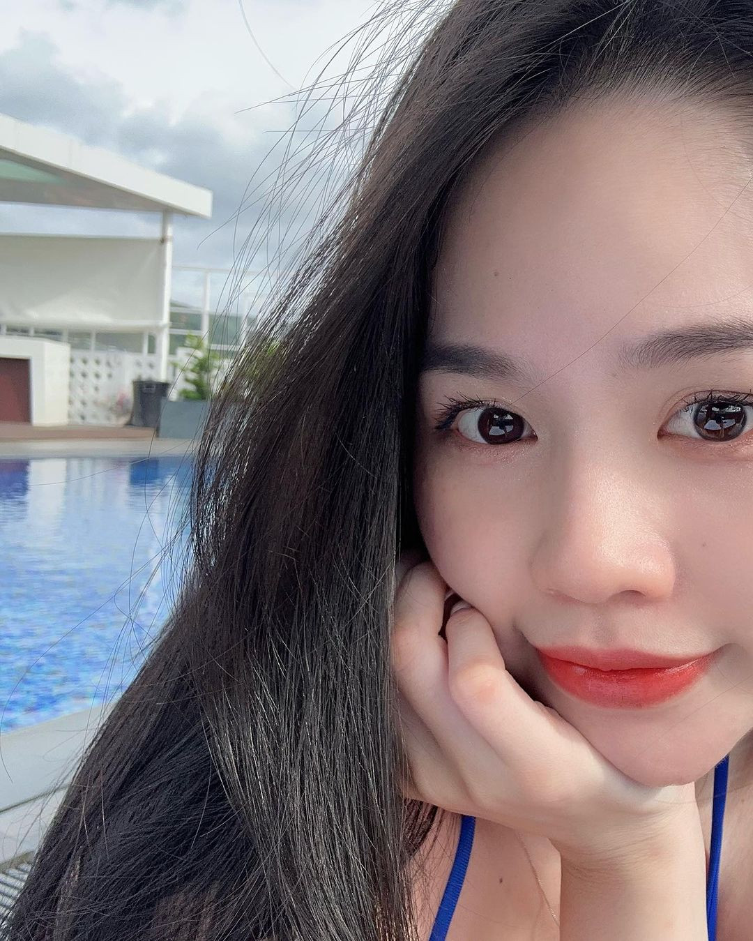 Cận mặt góc ảnh được Huỳnh Anh đăng tải mới đây trên trang cá nhân.