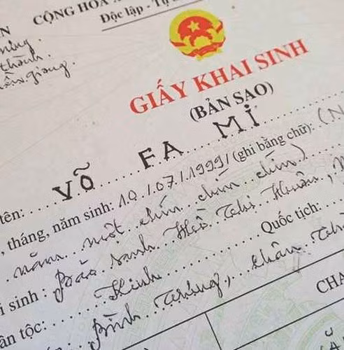 Khi bố mẹ yêu âm nhạc thì việc đặt tên nốt nhạc cho con là điều xảy ra. Ảnh sử dụng trong bài: Sưu tầm Facebook