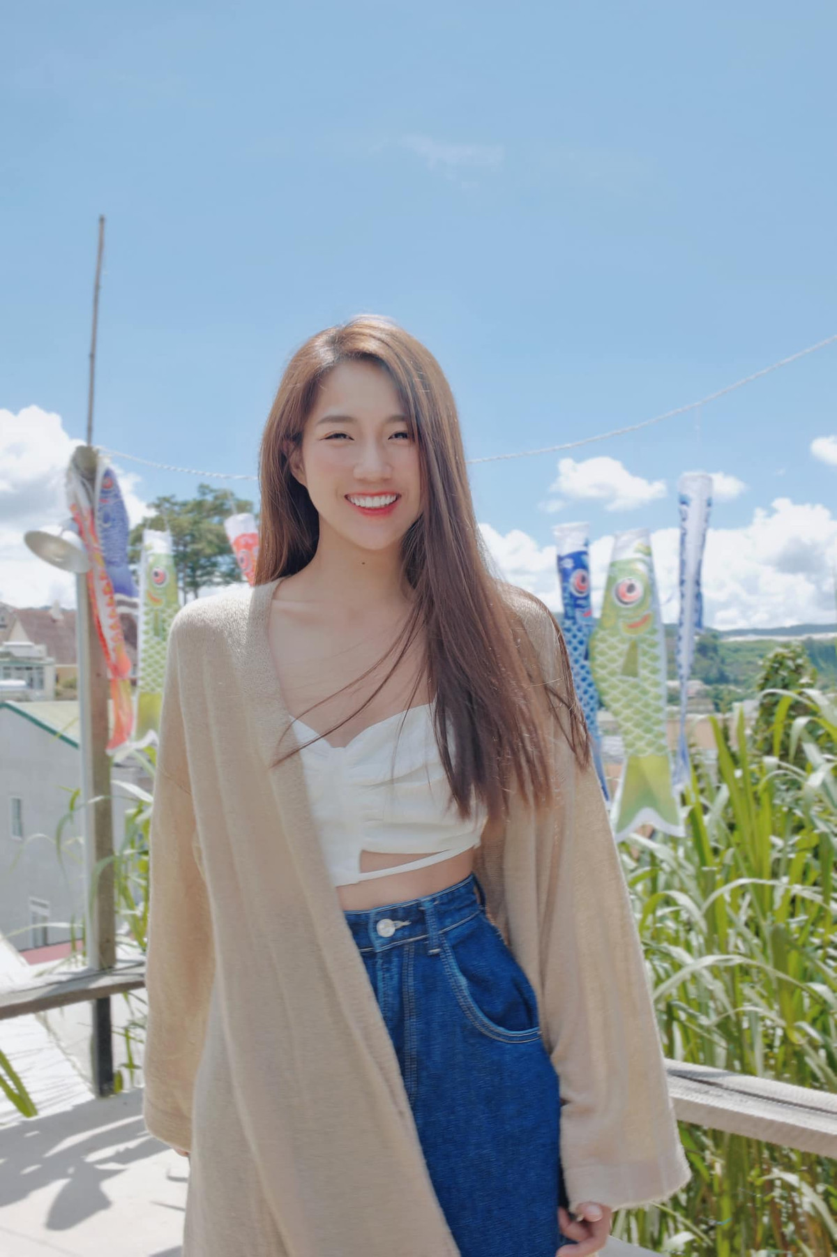 Kiều Trinh theo đuổi phong cách nhẹ nhàng, nữ tính.