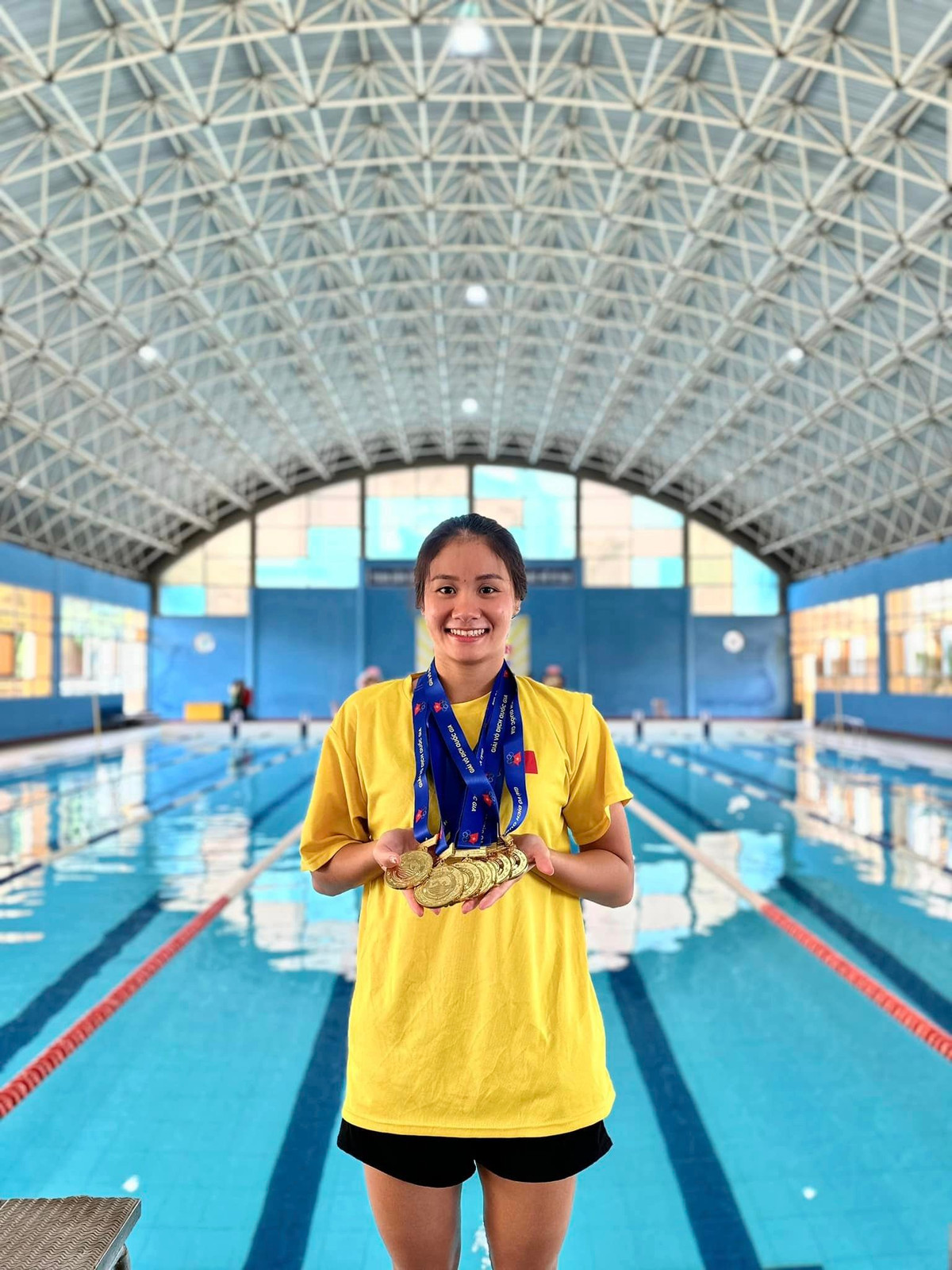 Cùng năm 2020, tại giải bơi - lặn vô địch trẻ Quốc gia diễn ra tại Đà Nẵng, nữ VĐV này đã phá tiếp một kỷ lục khác của Ánh Viên ở nội dung 200m hỗn hợp độ tuổi 14-15. Thành tích mới là 2 phút 21 giây 67, vượt qua kỷ lục cũ là 2 phút 22 giây 05 do Ánh Viên xác lập đã tồn tại suốt 9 năm rồi bị phá.