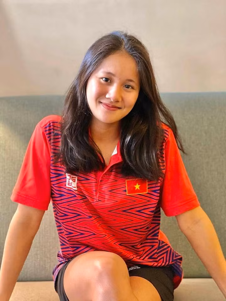 Bắt đầu sự nghiệp bơi lội, thần tượng của Mỹ Tiên chính là VĐV Nguyễn Thị Ánh Viên.