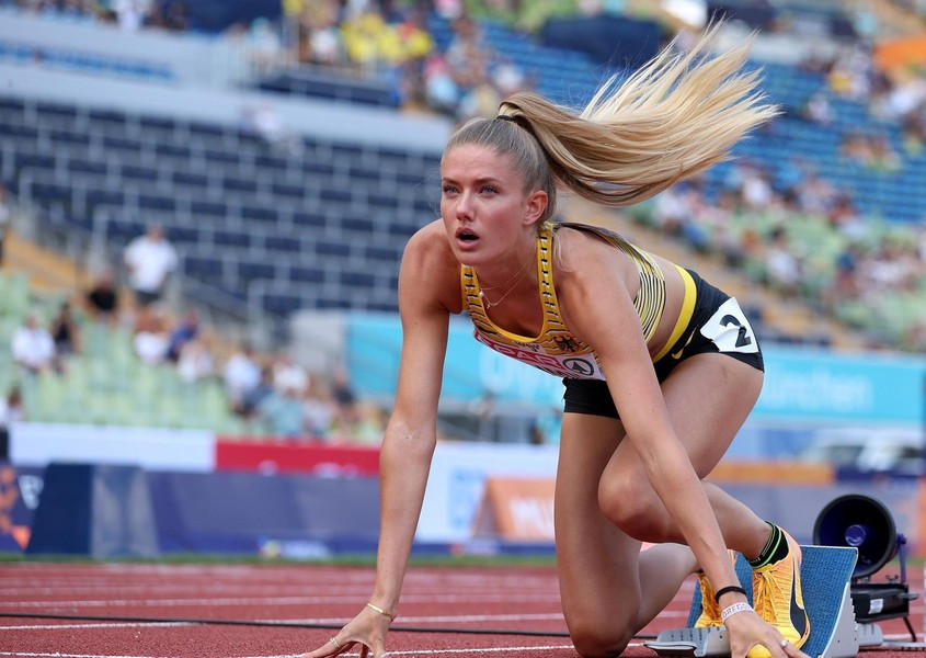 Nữ VĐV 25 tuổi không chỉ tài năng mà còn sở hữu nhan sắc vạn người mê.