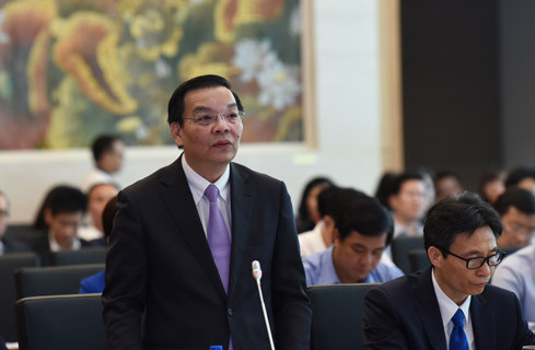 Từ tháng 4/2016: Ủy viên Ban Chấp hành Trung ương Đảng khóa XII, Bí thư Ban Cán sự đảng, Bộ trưởng Bộ Khoa học và Công nghệ. Theo Quyết định số 2346-QĐNS/TƯ ngày 16/9 của Bộ Chính trị, đồng chí Chu Ngọc Anh được Bộ Chính trị điều động, phân công tham gia Ban Chấp hành, Ban Thường vụ và giữ chức Phó Bí thư Thành ủy Hà Nội nhiệm kỳ 2015-2020. 