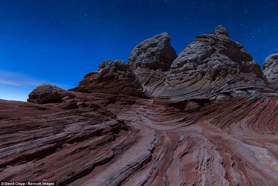 David Clapp hi vọng rằng những người thưởng thức hình ảnh của anh sẽ khiến người xem liên tưởng đến cảnh sắc trên hành tinh khác ngoài Trái đất. (Nguồn Sina)