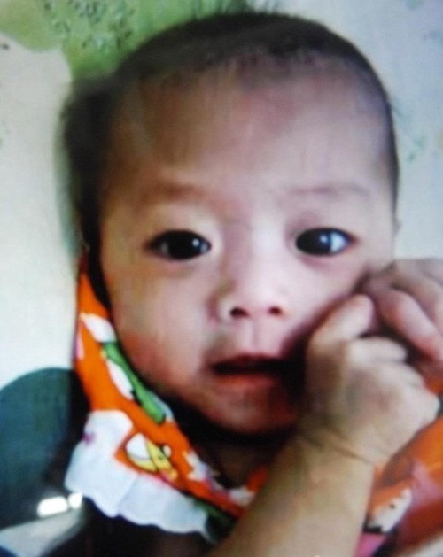 Di ảnh cháu Gia Hân khi còn sống.