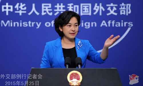 Trung Quoc bao bien viec xay dung trai phep 2 hai dang o Truong Sa