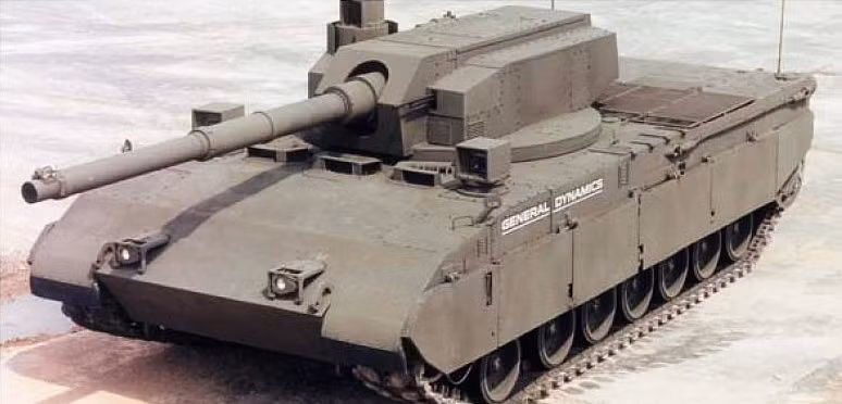 Một trong số đó là phiên bản thử nghiệm M1 TTB - với tính năng tương đương T-14 Armata hay là phải nói ngược lại rằng T-14 Armata tương tự M1 TTB ra đời từ lâu. Nguồn ảnh: Armored Warface